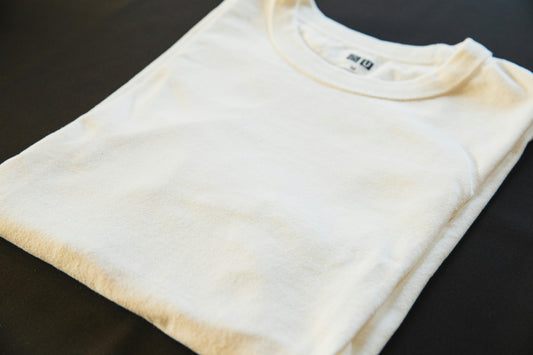 Plain White 100% Cotton Organic